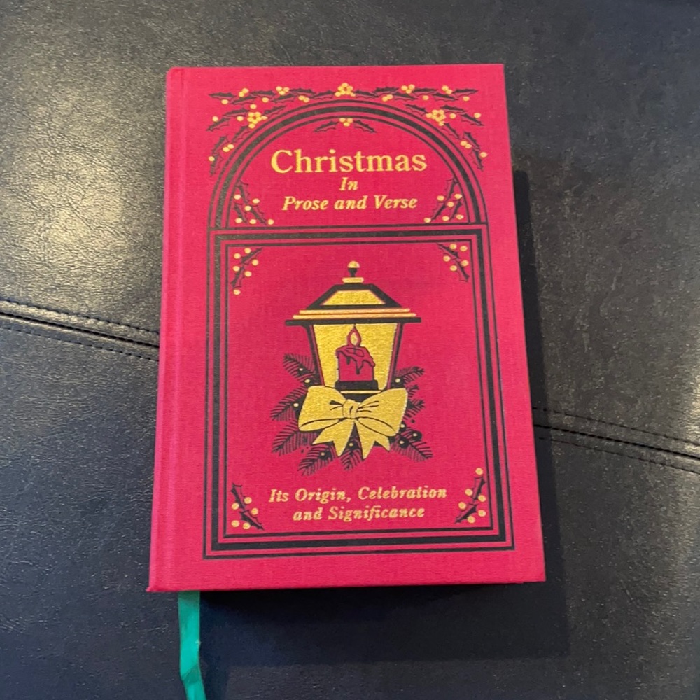 CHRISTMAS IN PROSE and VERSE 2000 Like New HARDBACK BOOK